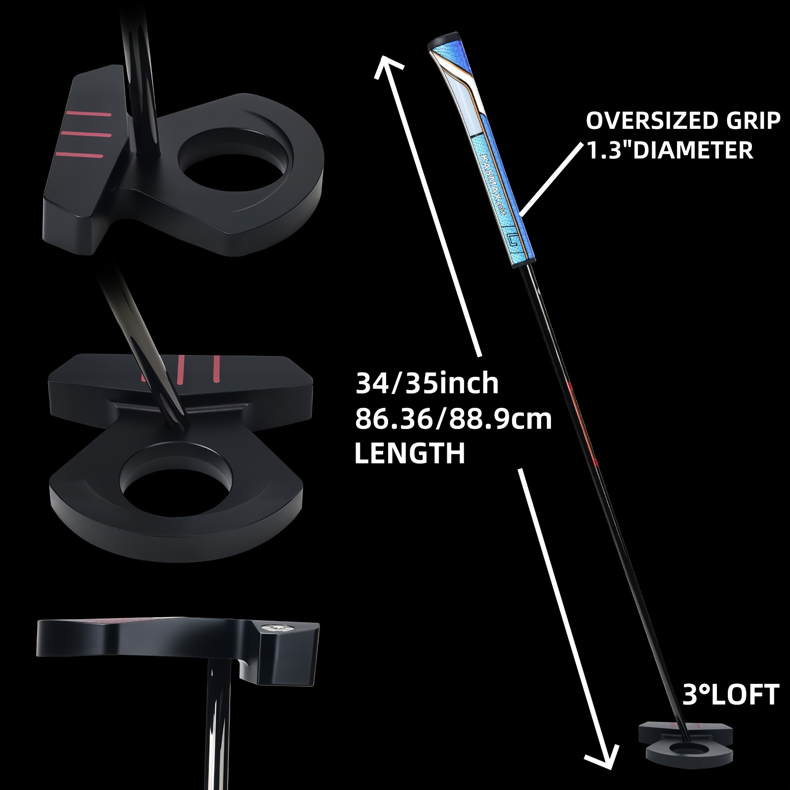 1 KASMAX KM14 Zero-Torque Golf Putter - Image 3