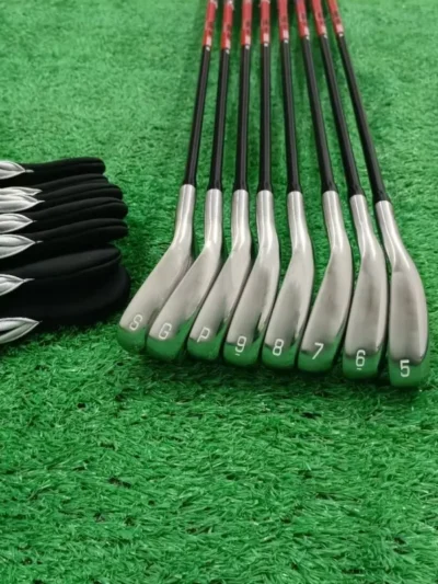 New Men's jpx923 Golf club Silver JPX923 Golf irons Iron Set 5-9PGS (8pcs) With Steel/Graphite Shaft Head Cover