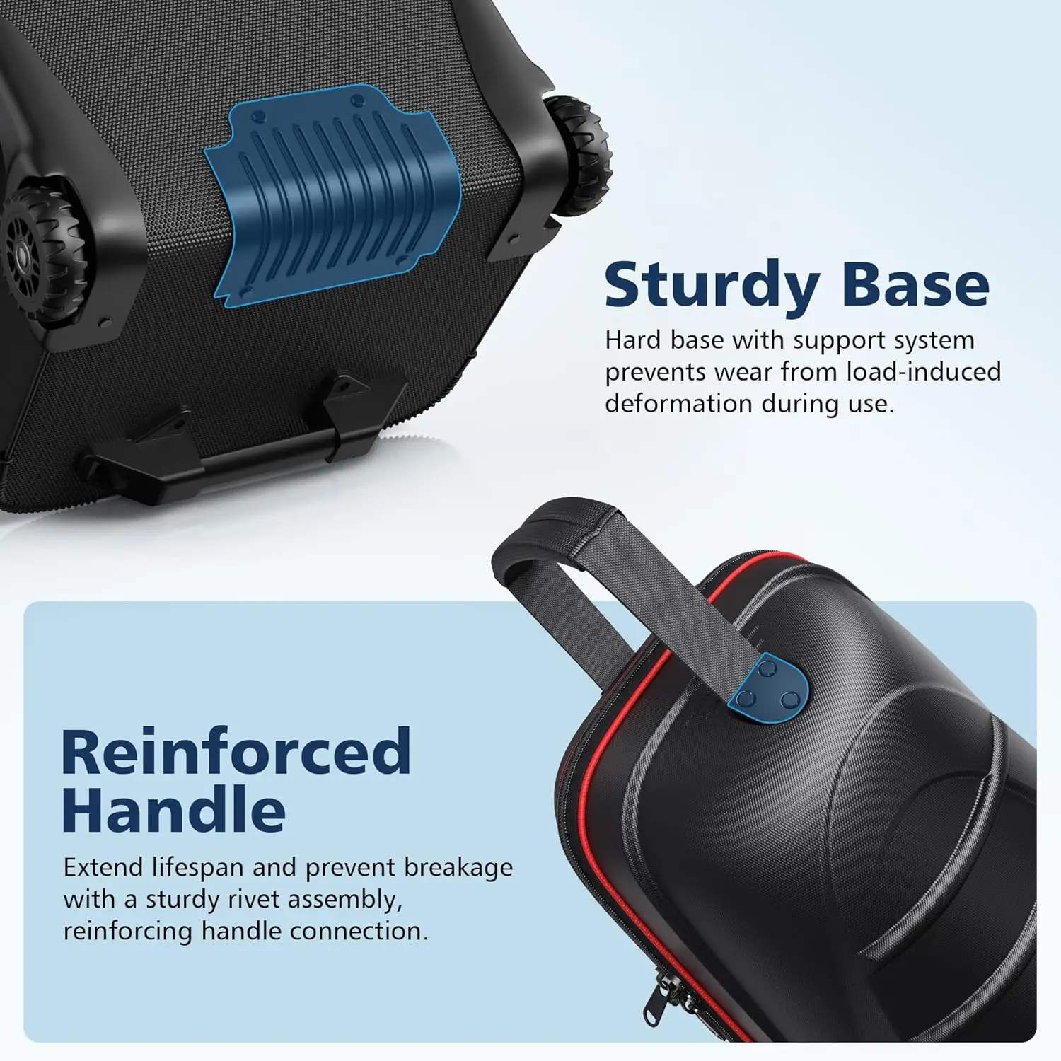 Golf Travel Bags for Airlines with Wheels - Image 4