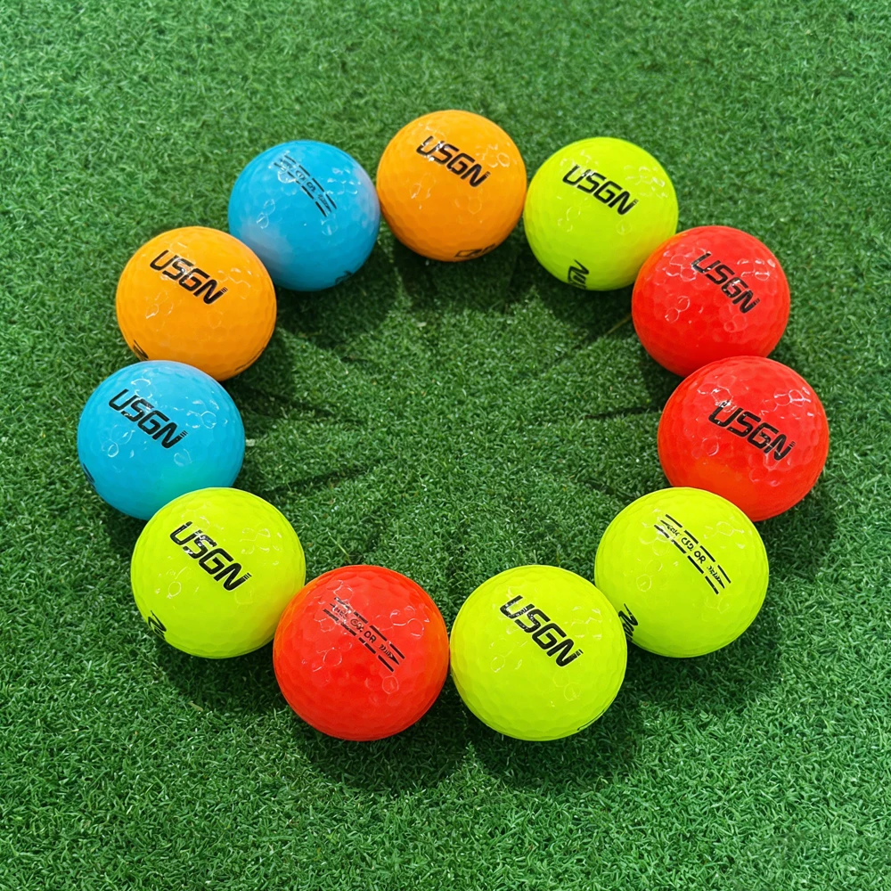 1 Pcs Golf Practice Balls Golf Two Layers Game Ball Durable 4 Colors Ultra Distance - Image 4
