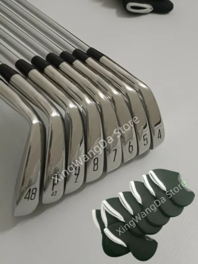 2024New 200 Golf Clubs silvery T200 Golf Irons 8pcs 4-9P/48 R/S/SR Flex Steel/Graphite Shaft, Assembly with Cover