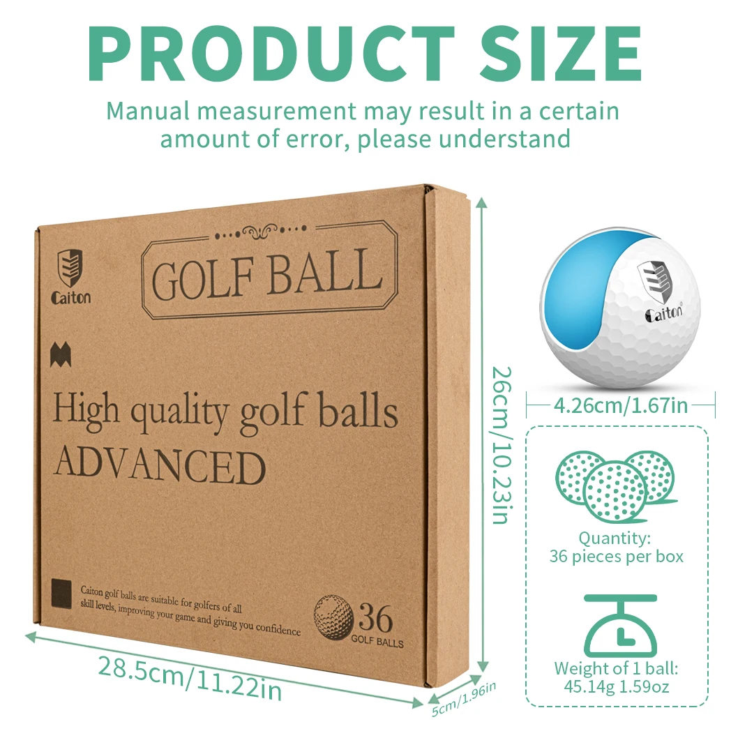 Caiton Golf Balls 36 Pack - Image 2