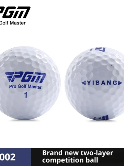 30pcs/pack PGM Q002-4 Golf Competition Ball Double Layer Practice Ball Brand New Ball Wear resistant Outdoor