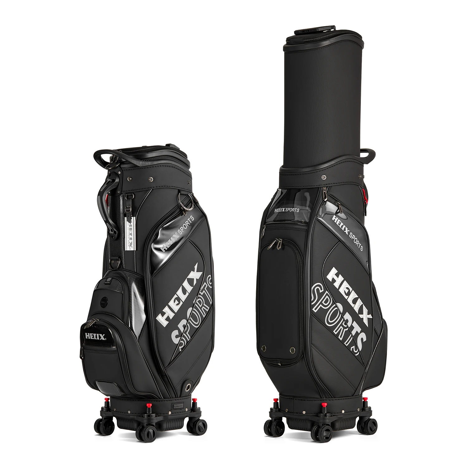 HELIX All-in-One Golf Bag - 4 Wheels with Locking System - Image 9