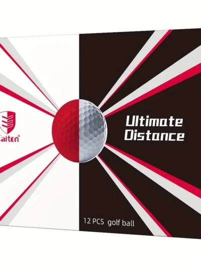 Caiton 12/6/3pcs Three-layer High Rebound pro Ball , Easy To Play Long Distance, Professional Competition Control Golf Ball