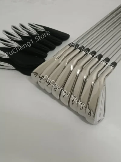 TaiFu 2024New Men's t200 Golf Clubs silvery T200 Golf Irons 8pcs 4-9P/48 R/S/SR Flex Steel/Graphite Shaft,with Head