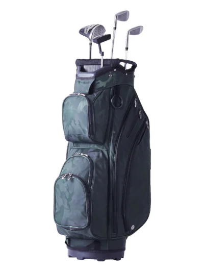 SucceBuy Golf Cart Bag with 14 Way Organizer Divider Top 36” Pockets Cart Bag Durable Golf Bags w/ Handles & Dust Cover & Straps