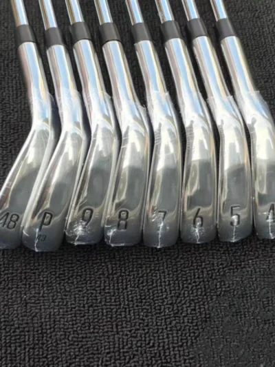 2024New Men's 200 Golf Clubs silvery T200 Golf Irons 8pcs 4-9P48 R/S/SR Flex Steel/Graphite Shaft Assemble With Head Cover