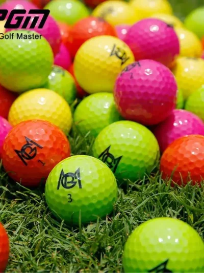 PGM MO EYES 12Pcs/Box Golf Color Ball Professional Practice Golf Balls
