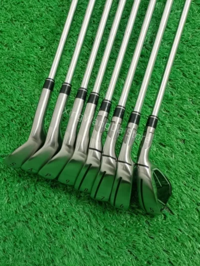 2024New Men's qi10 Golf Club Silver Qi10 Golf irons 5-9PAS 8PCS R/S/SR Flex Steel/Graphite Shaft Assembly with Cover