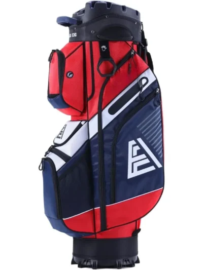 Premium 14-Way T-Lock Golf Cart Bag with Handles & Rain Cover Customized