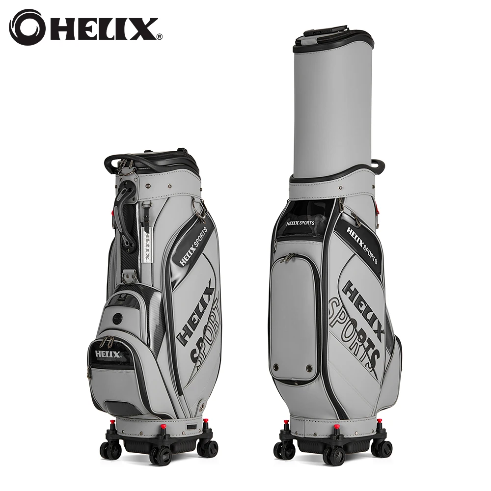 HELIX All-in-One Golf Bag - 4 Wheels with Locking System