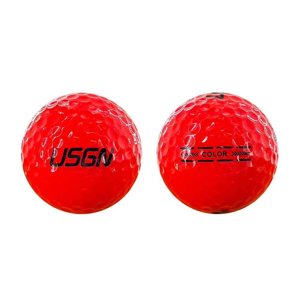 1 Pcs Golf Practice Balls Golf Two Layers Game Ball Durable 4 Colors Ultra Distance - Image 9