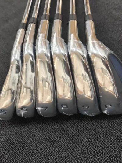 PARDYM Golf Club Irons Set Forged R, S, SR Flex Steel, Graphite Shaft, Head Cover, 24 Brand New With Logos Fast Ship