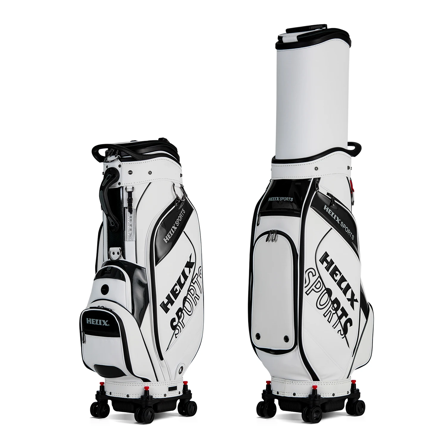 HELIX All-in-One Golf Bag - 4 Wheels with Locking System - Image 8