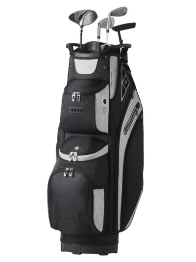 SucceBuy Golf Cart Bag w/ 14 Way Organizer Divider Top Pockets Premium Cart Bag