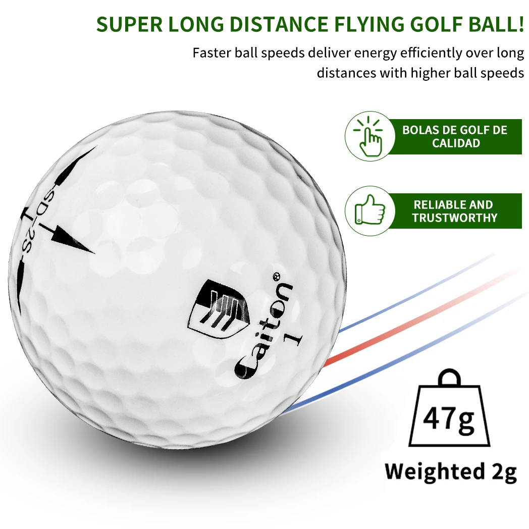 Caiton 12/6/3PCS Premium Multi-Layer Golf Balls - Image 3