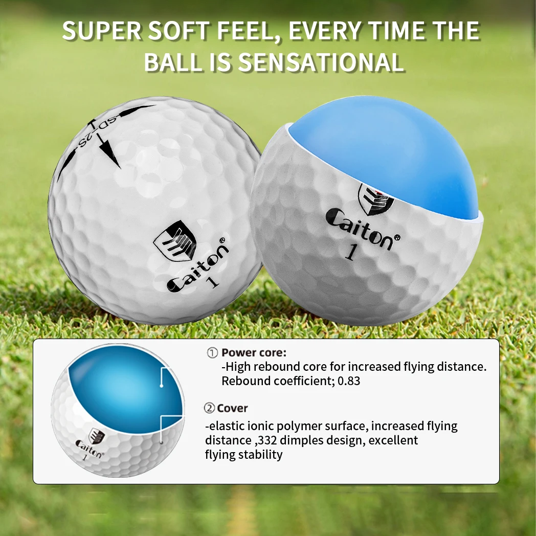 Caiton 12/6/3PCS Premium Multi-Layer Golf Balls - Image 6