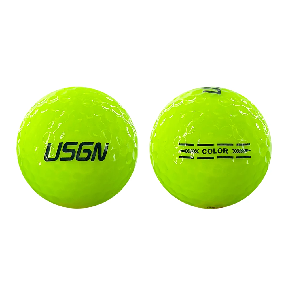 1 Pcs Golf Practice Balls Golf Two Layers Game Ball Durable 4 Colors Ultra Distance - Image 8