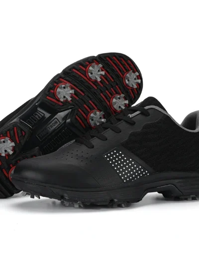 New Golf Shoes Men Spikes Golf Sneakers Anti Slip Walking Footwears