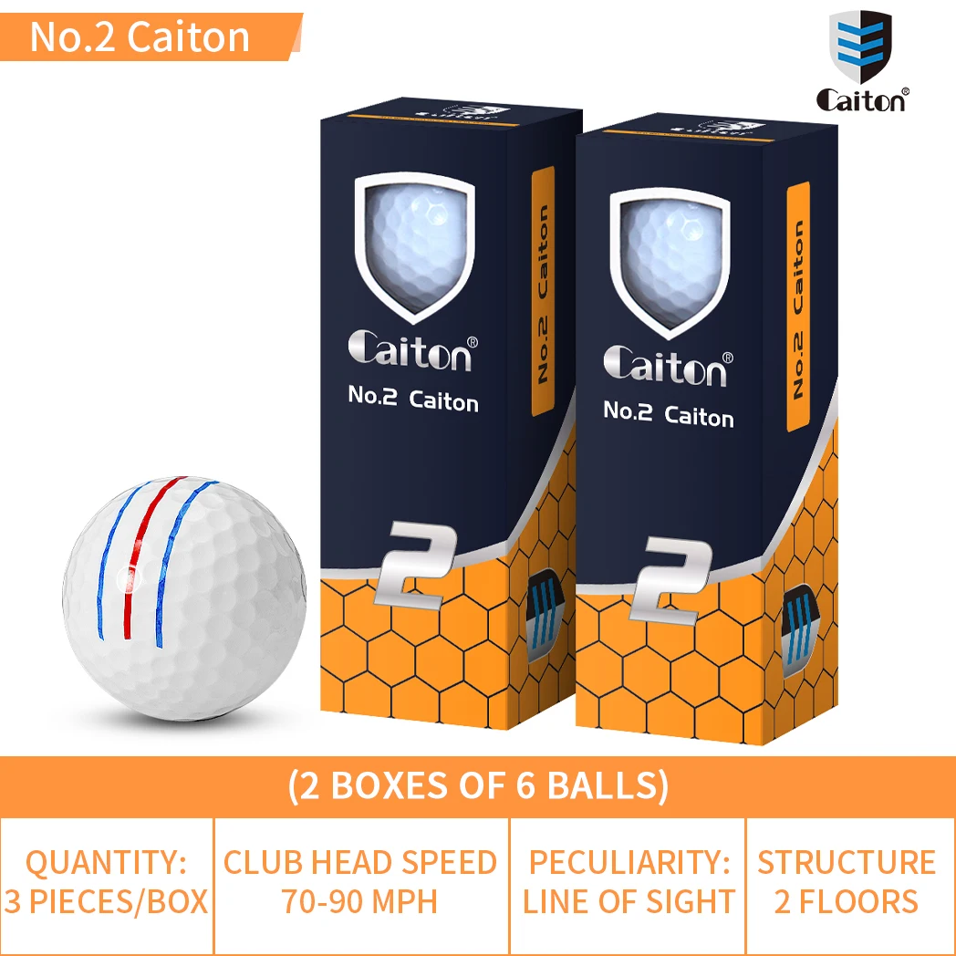 Caiton 12/6/3PCS Premium Multi-Layer Golf Balls - Image 8
