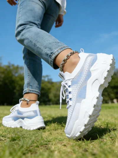 Women's Casual Shoes Air Mesh Breathable Sports Shoes For Women's Soft Sole Sneakers