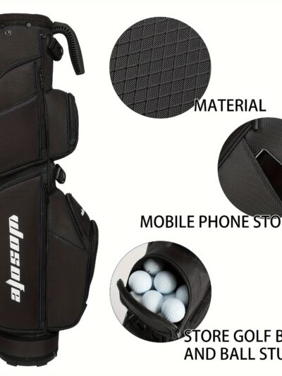 Golf Stand Bag for Men Women 3-Way Dividers Lightweight