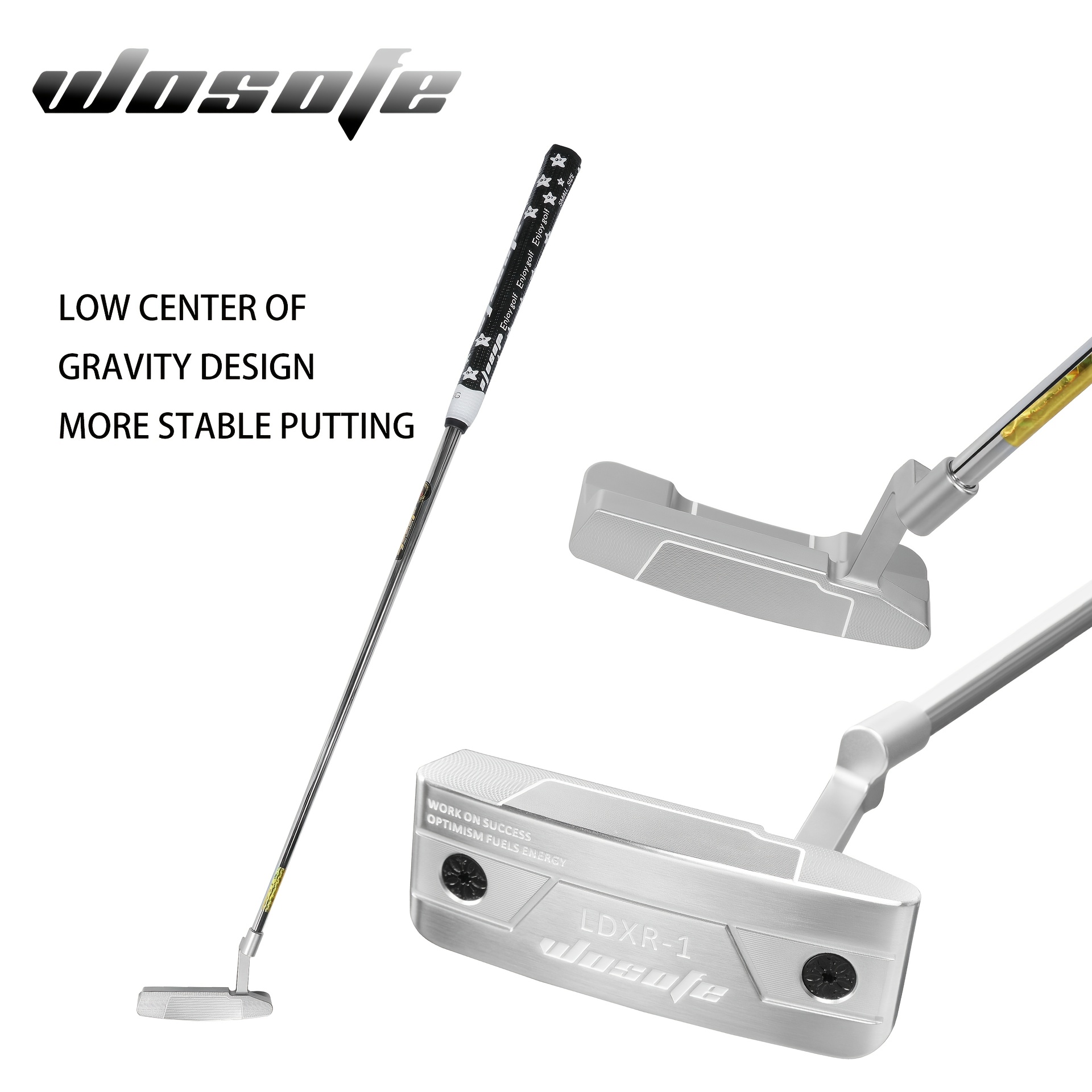 33/34/35inch golf putter, CNC forged stainless steel straight putter