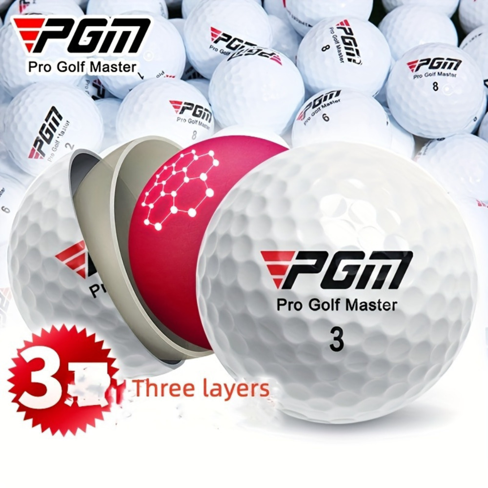 5pcs Q002 Model Golf Balls - Premium White Triple, 44g Weight, 80 Hardness - Golfing Excellence Redefined - Image 8