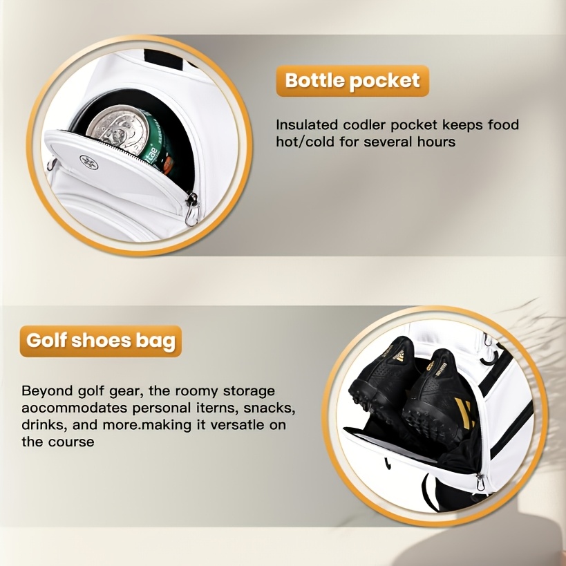 Lightweight Golf Bags For Men Golf Club Bag With Stand - Image 4