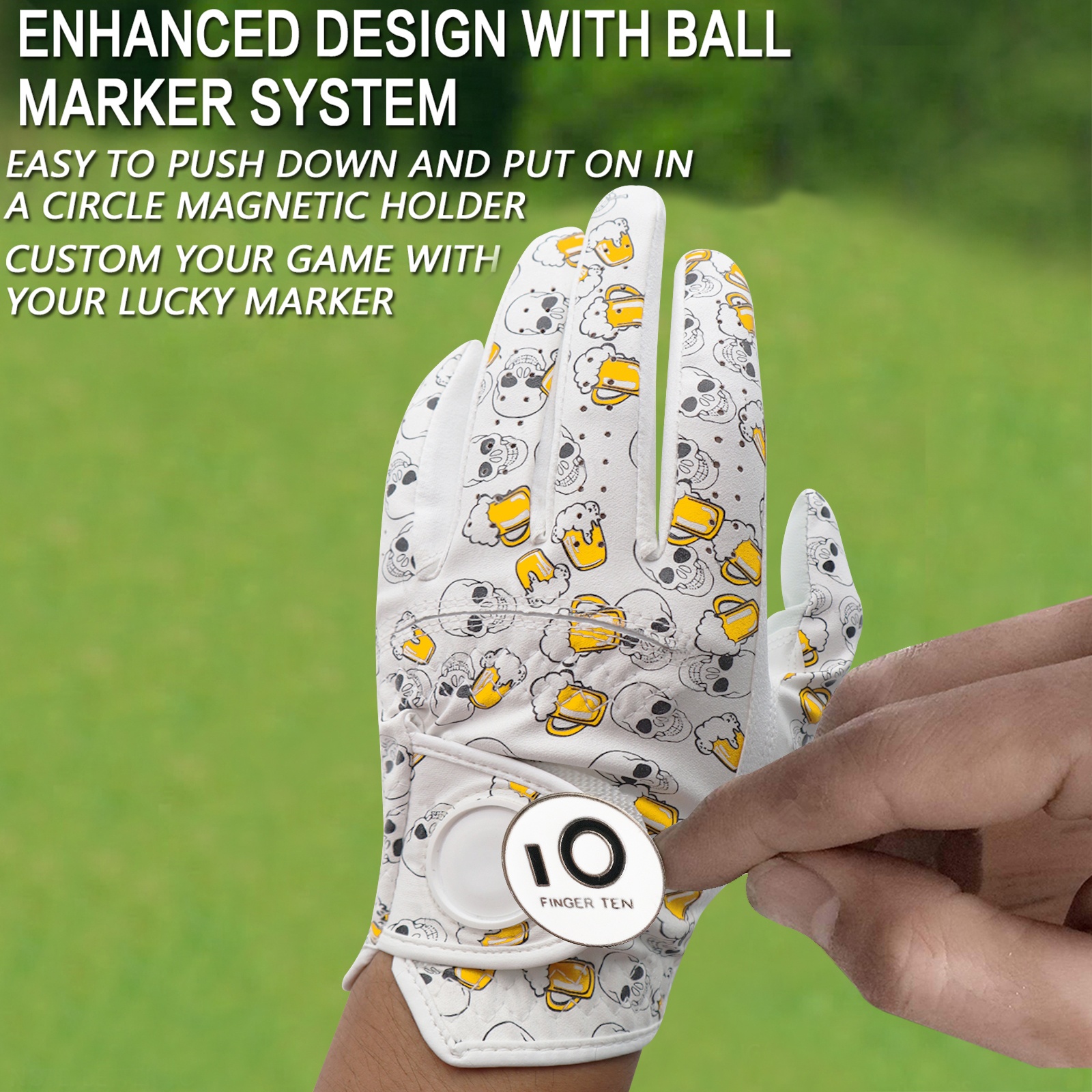 GKANDI Men's Golf Gloves Left Hand for Right-Handed Golfers - Image 10
