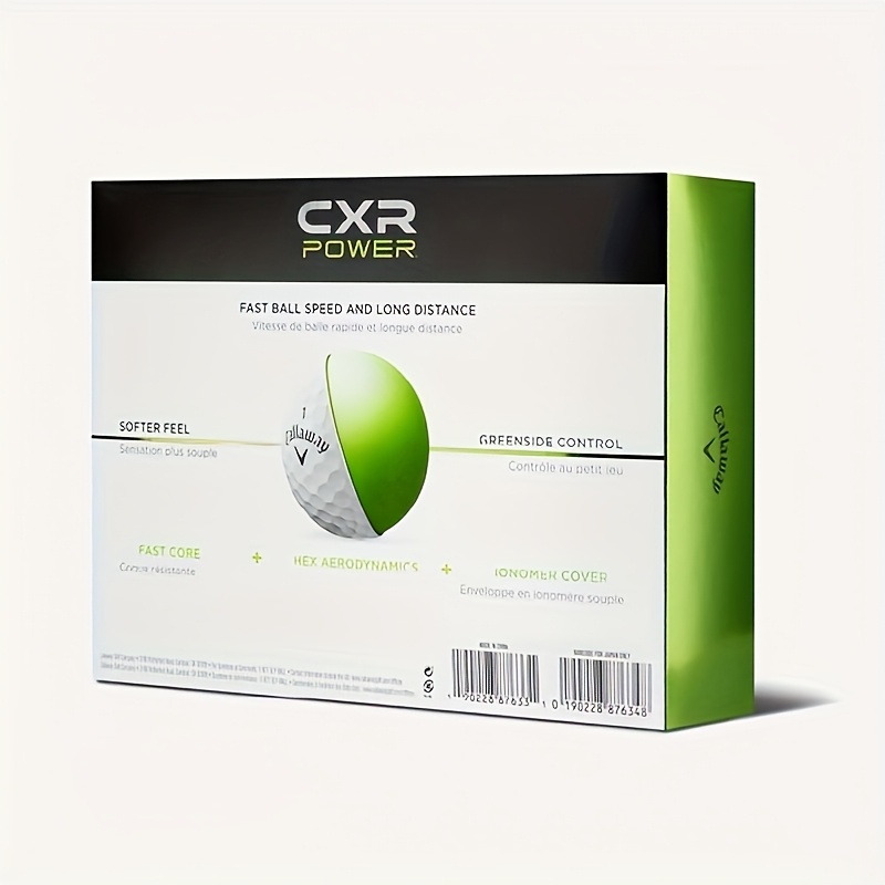 12pcs Callaway CXR Power Golf Balls - Image 8