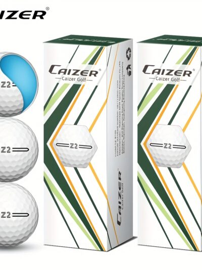 6/3pcs Caizer 2-Layer Long Distance Golf Balls