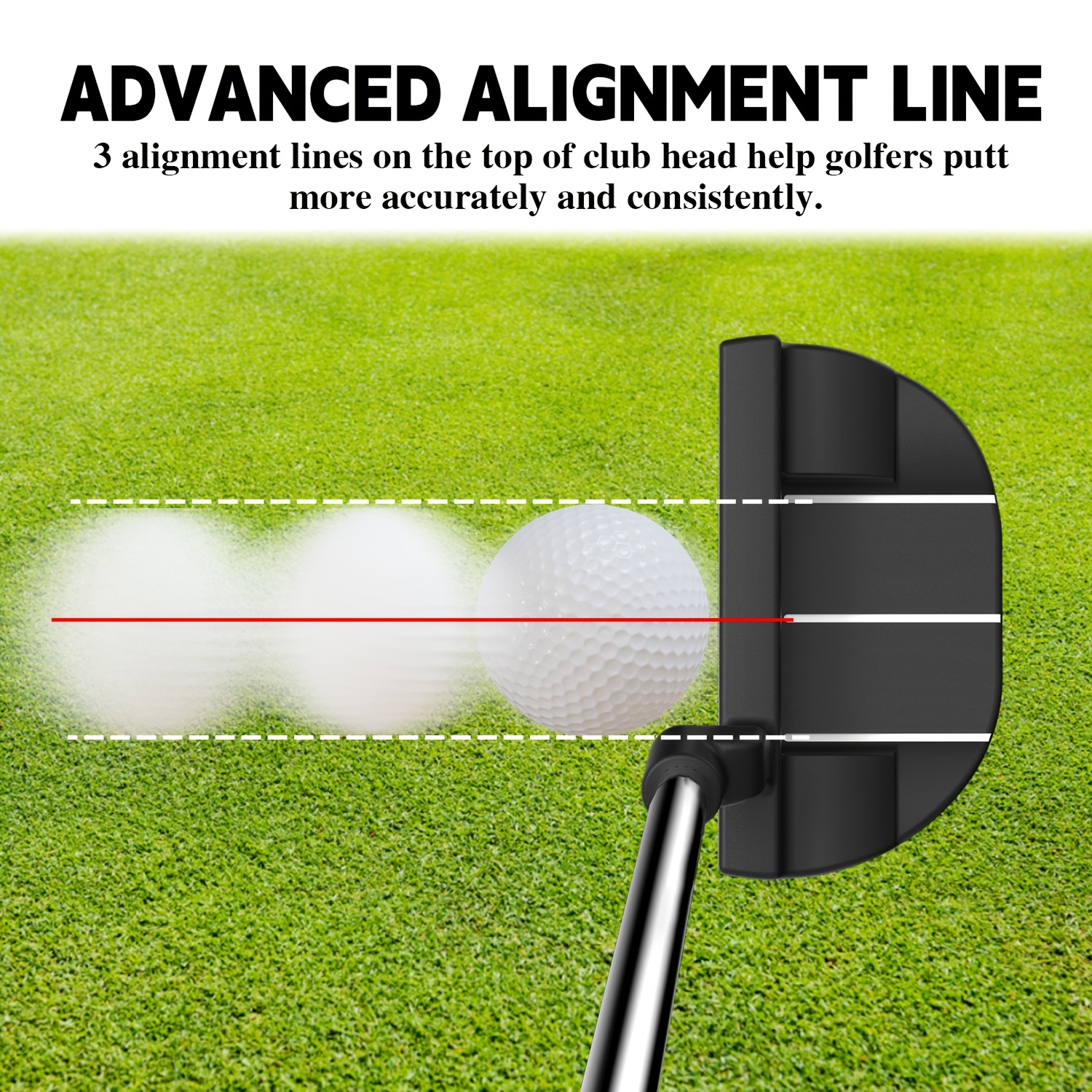 1 MAZEL Tour GS Men's Golf Putter - Image 7