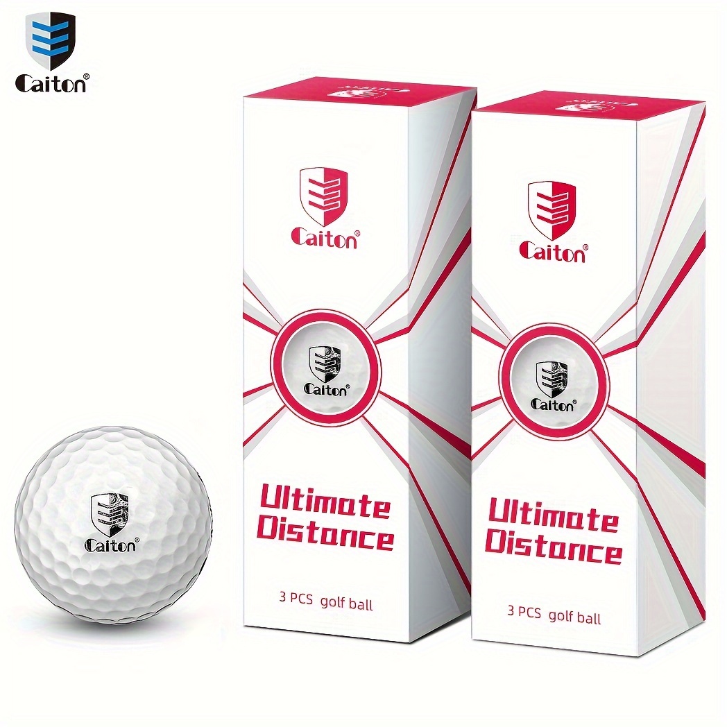 Caiton 6pcs Long Distance Golf Balls