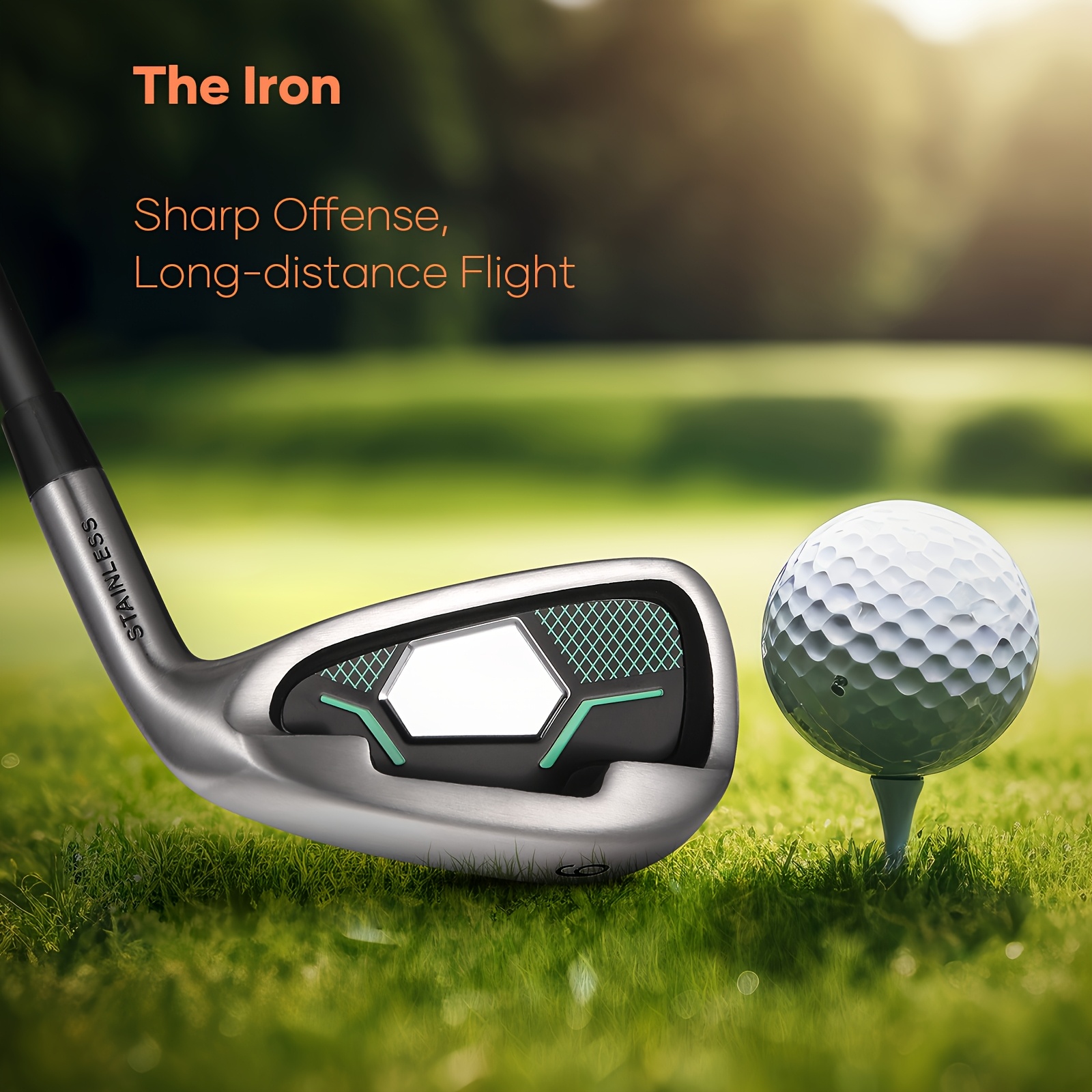 9pcs Complete Right-Handed Golf Club Set - Image 3