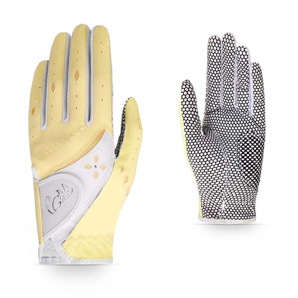 1 Pair Women's Breathable PU Golf Gloves with Non-Slip Grip - Image 7
