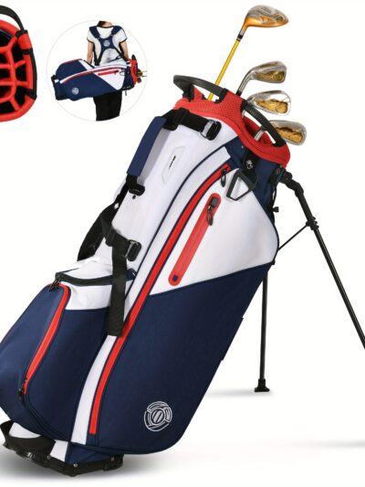 Shop source 14 Way Golf Bag with Stand, Lightweight Golf Stand Bag for Men Women