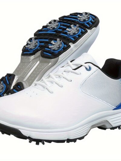 Professional Spikes Men's Golf Shoes Big 7-15 Comfortable Non-Slip Golf Sport Training Sneakers
