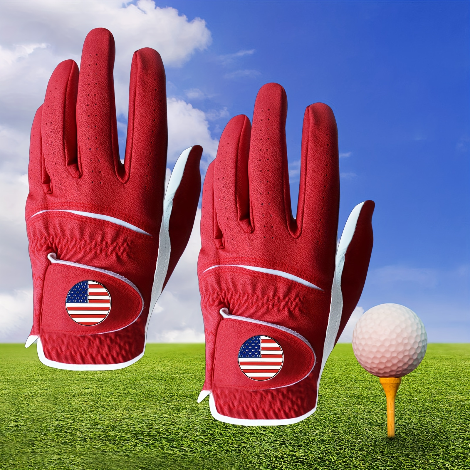 2-Pack Men's Golf Gloves for Left and Right Hands - Image 13