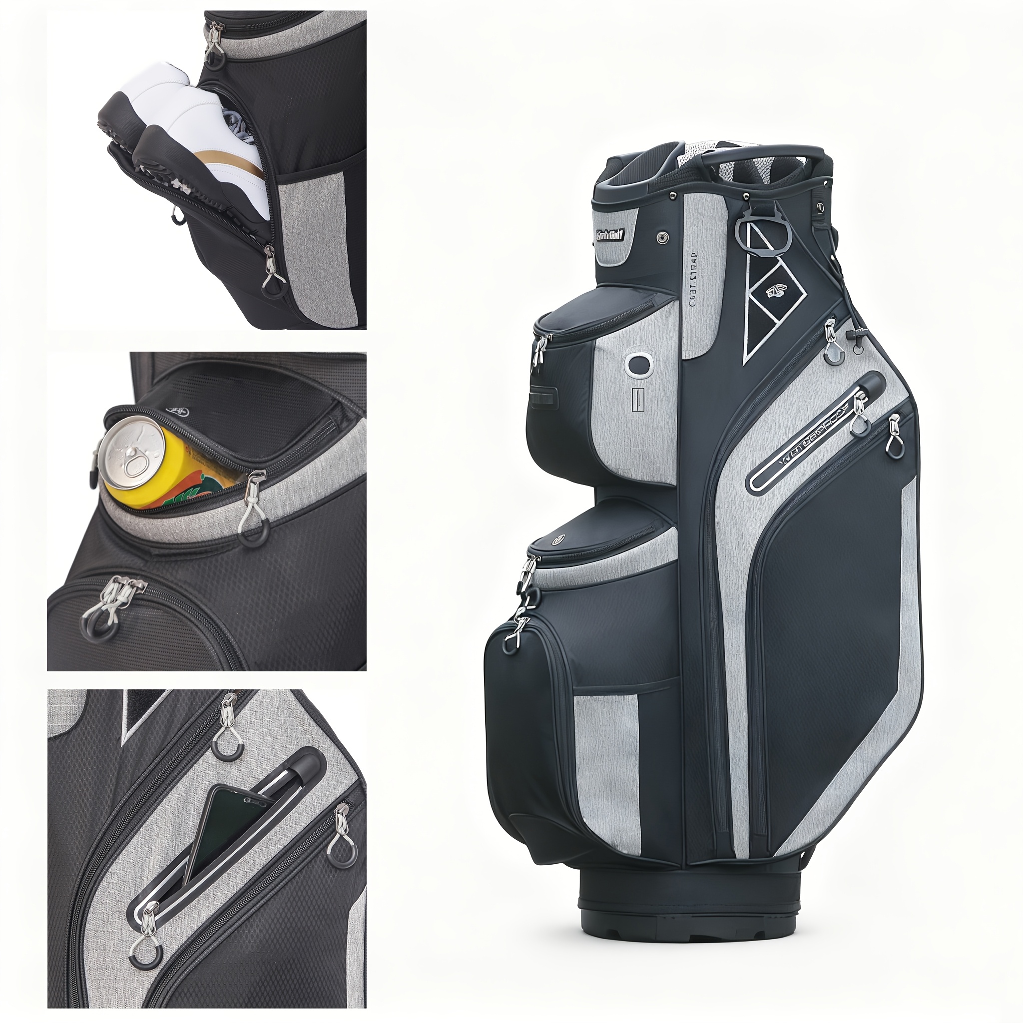 14-Way Full Length Premium Golf Cart Bag Compatible for Men - Image 4