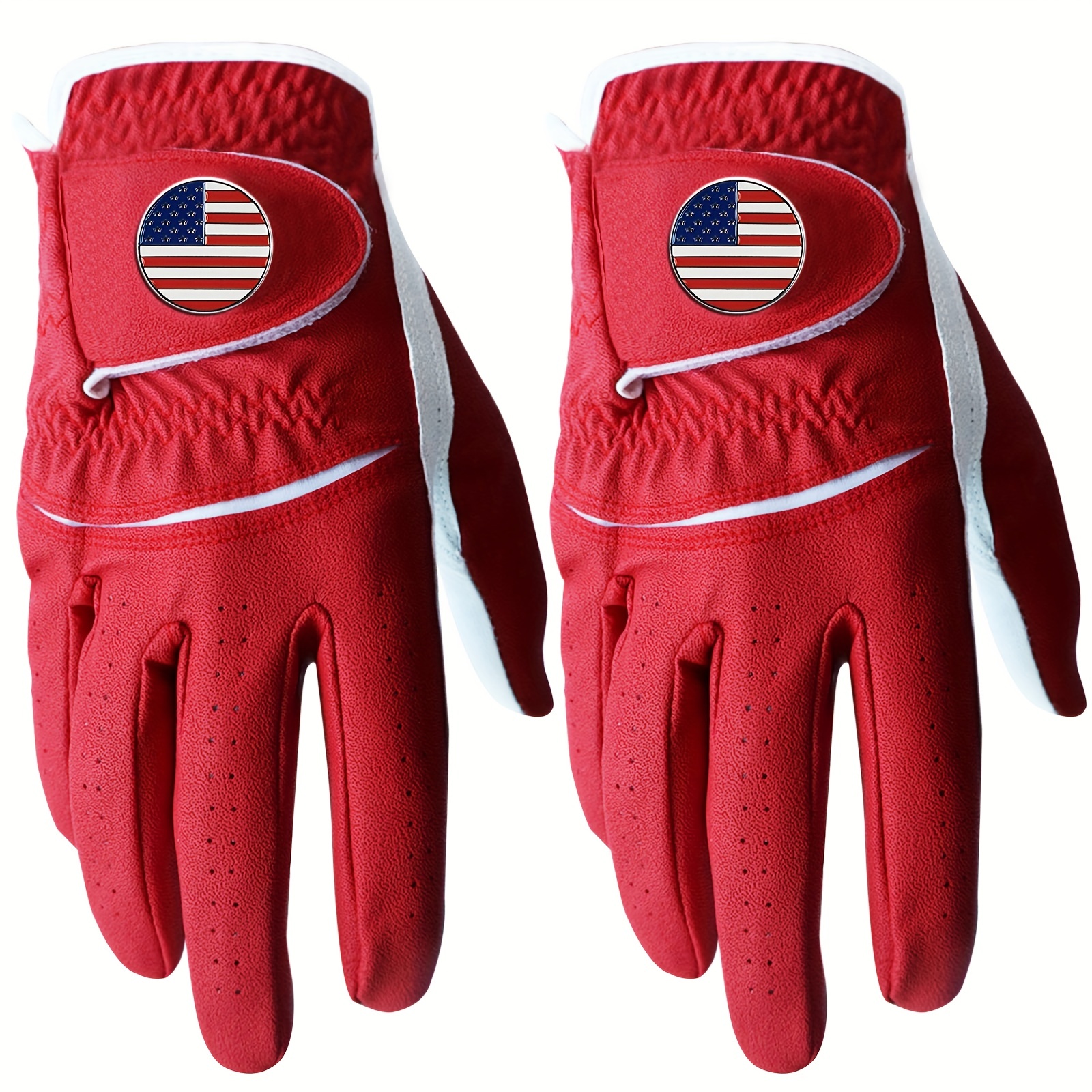 2-Pack Men's Golf Gloves for Left and Right Hands - Image 7