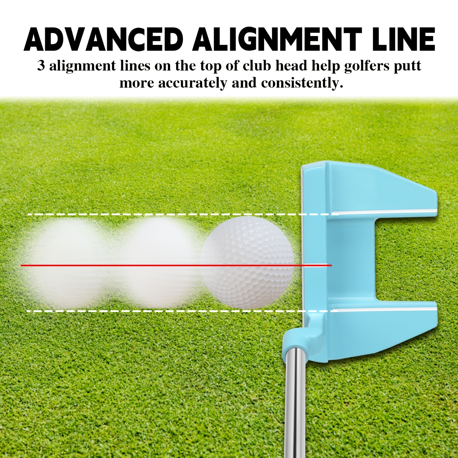 1 MAZEL Tour GS Men's Golf Putter - Image 9