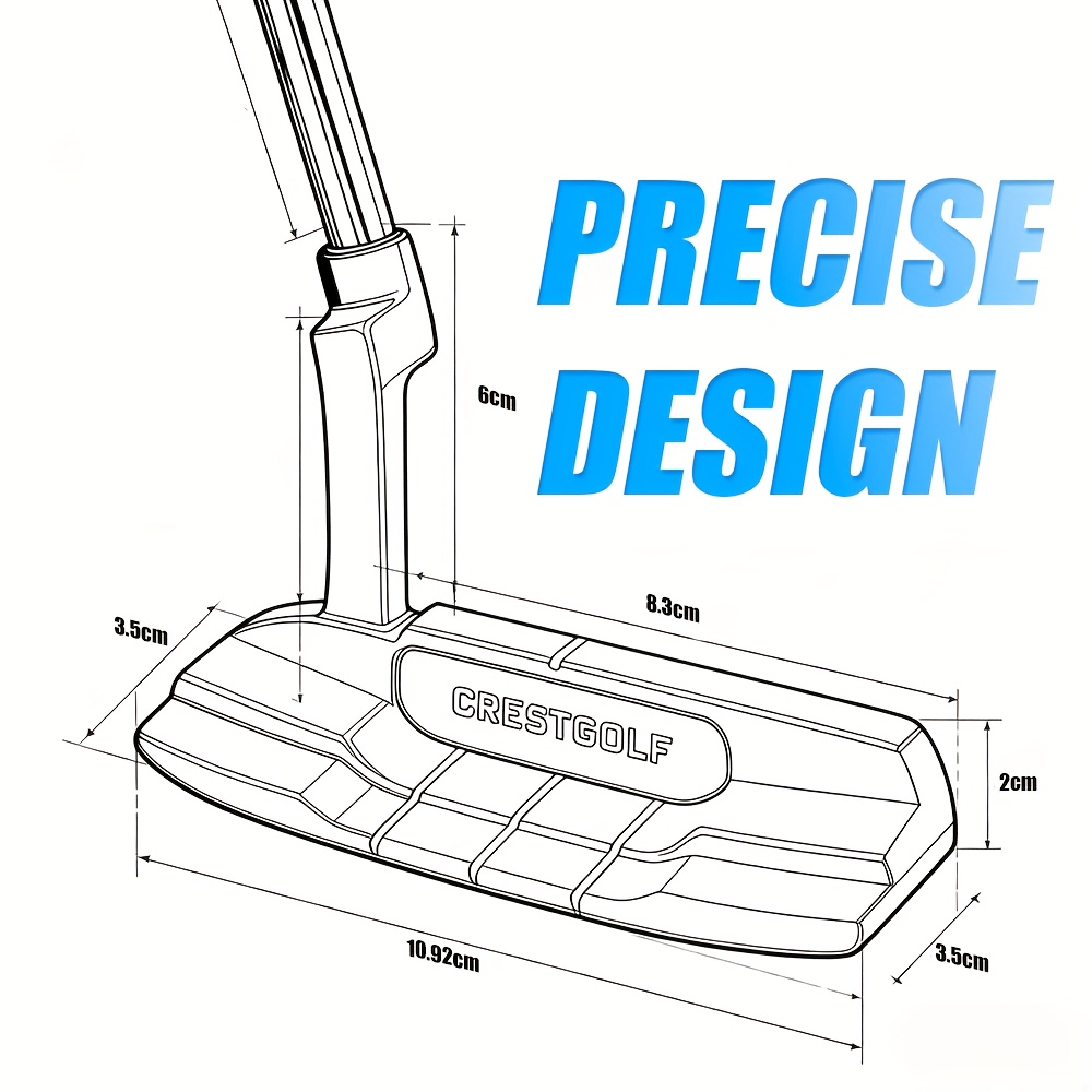 CRESTGOLF Golf Putter, Blade Putter for Men, Golf Club, 36 Inches, Right-Handed - Image 10