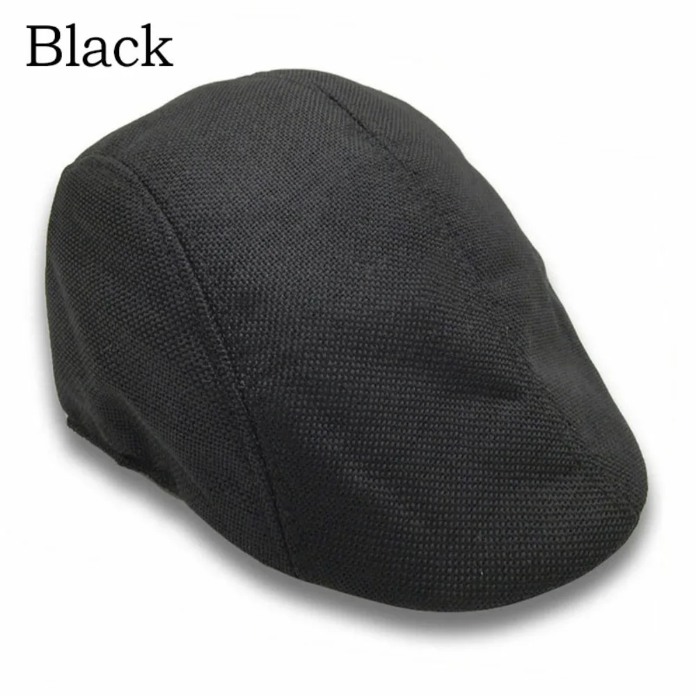 Peaky Newsboy Golf Driving Hat Caps Boys Mens Flat Cap Beret Cabbie Hat Vintage - Image 13