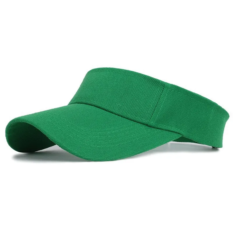 Summer Sun Hats Sun Protection Hat Outdoor Sports Golf Hats Top-Empty Visor Empty Breathable Anti-UV Adjustable Cool Sun Cap - Image 10