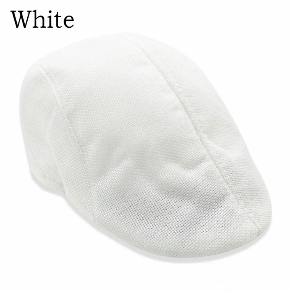 Peaky Newsboy Golf Driving Hat Caps Boys Mens Flat Cap Beret Cabbie Hat Vintage - Image 10