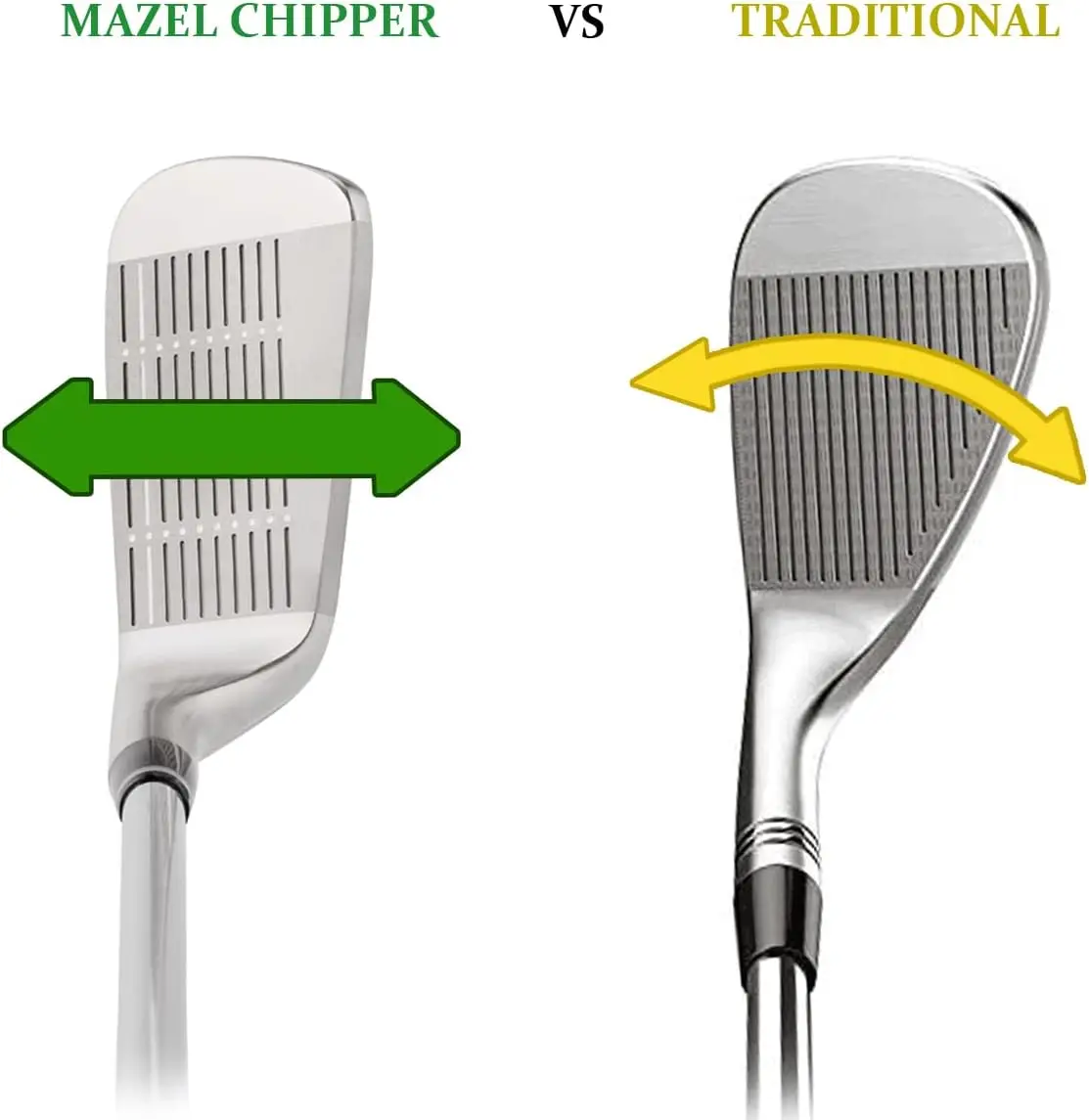 MAZEL Wedge - Golf Pitching & Chipper Wedge,Right/Left Handed,35,45,55,60 Degree for Men & Women,Improve Your Short Game - Image 3
