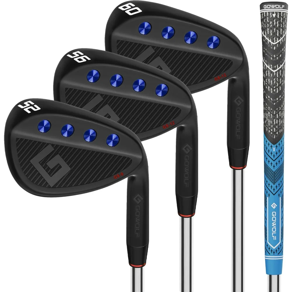 Gowolf Premium Forged Full Face Golf Wedges 50/52/54/56/58/60/69 Degree Individual or Set for Men - Image 2